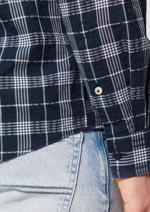 Produktbild S.Oliver Hemd Regular Fit: Kariertes Baumwollhemd aus Seersucker (XL)