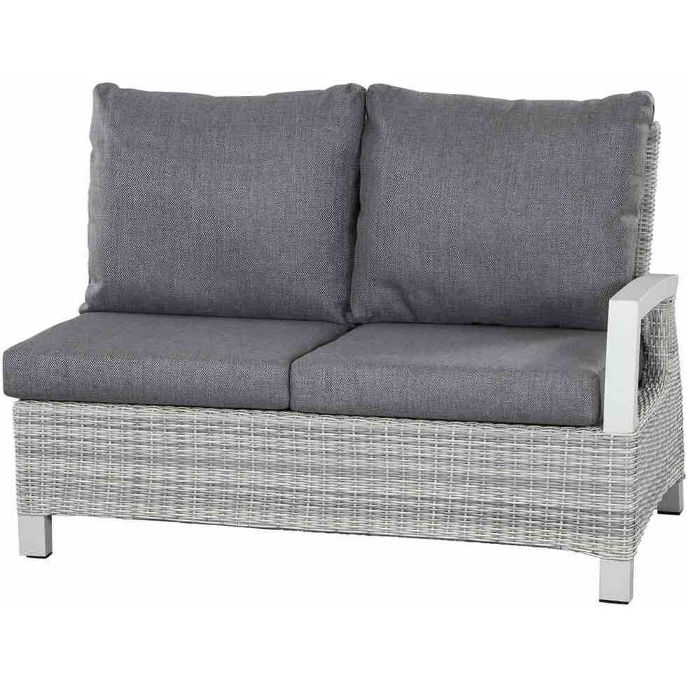 Siena Garden, Gartenlounge, 2-Sitzer mit Armlehne links