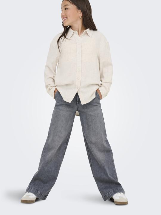 Image du produit Only KOGNEW Weiter Beinschnitt Jeans Jeans mit weitem Bein (134)