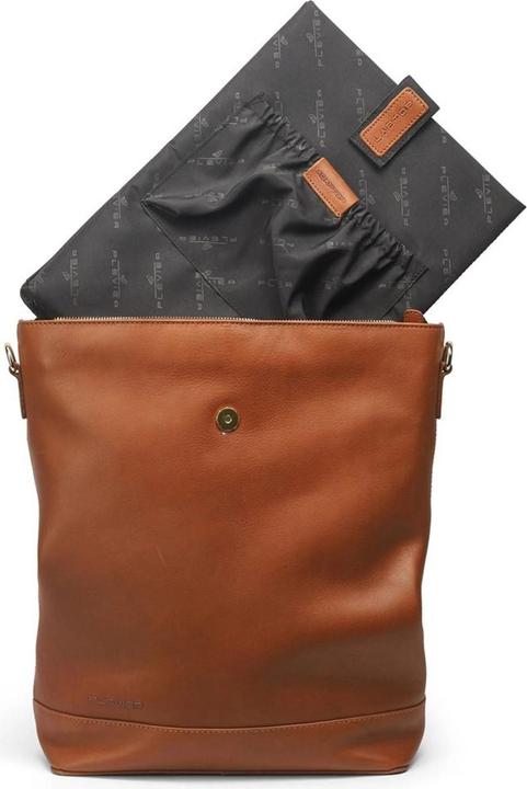 Actual product image Plevier Bow shoulder bag leather 30 cm laptop compartment