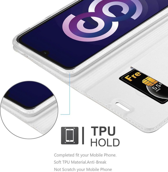 Actual product image Cadorabo Book Classy Style Cover (Honor 8s, Huawei Y5 (2019))