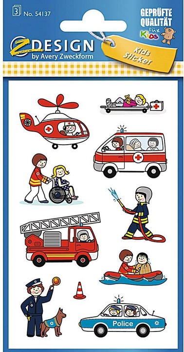 Z-Design Kinder Aufkleber