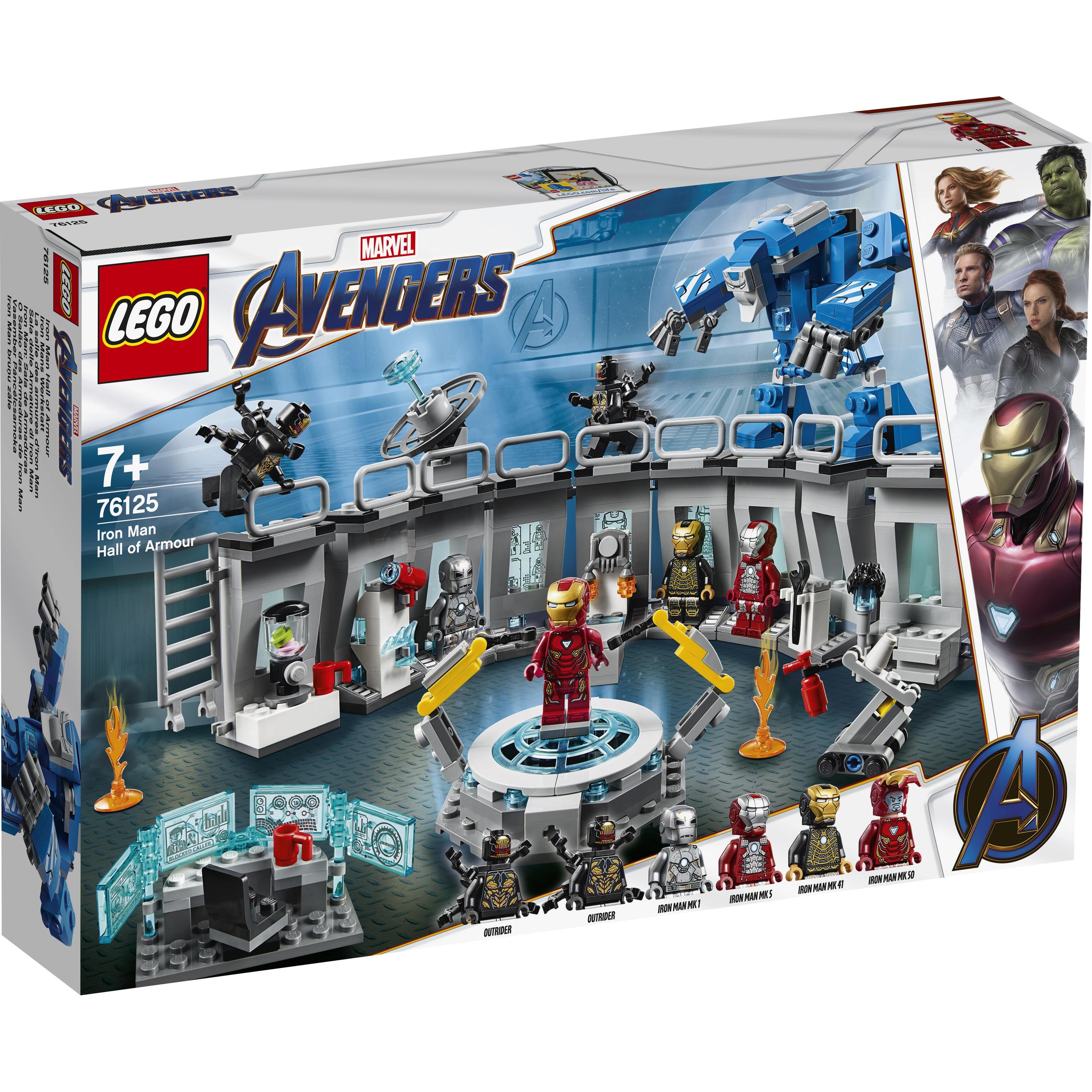 LEGO Officina Iron Mans (76125, LEGO Marvel)