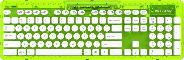 Ultramedia PC - Wireless Keyboard Rock Candy - green (DE, Wireless)