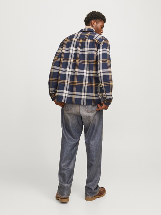 Image du produit Jack & Jones Jprraymond Melange Check Ls Overshirt Sn (S)