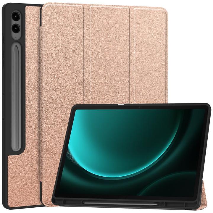 Produktbild Cover-Discount Galaxy Tab S9+ / S9 FE+ - Smart Case Silikon roségold (Galaxy Tab S9+, Galaxy Tab S10+, Galaxy Tab S9 FE)