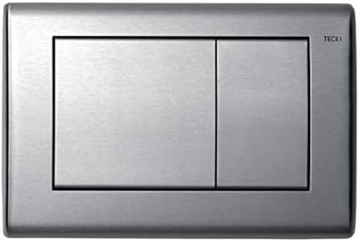 Produktbild TECE TECEplanus WC-Bettigungsplatte 9240320 edelstahl gebrstet