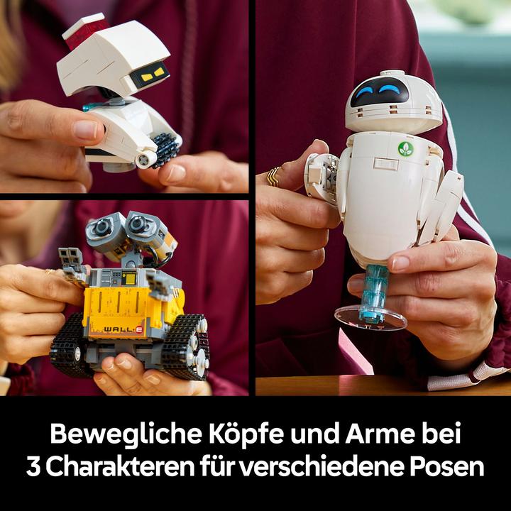 Actual product image LEGO WALL-E and EVE (43279, LEGO Disney)