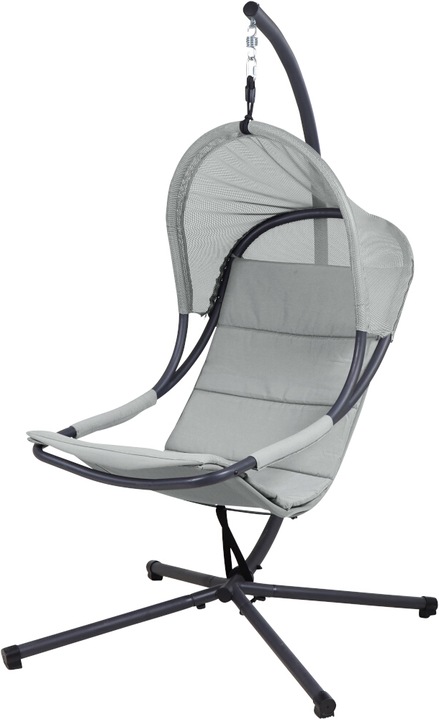 Produktbild Siena Garden Lagoma Hängesessel Grey (26.80 kg)