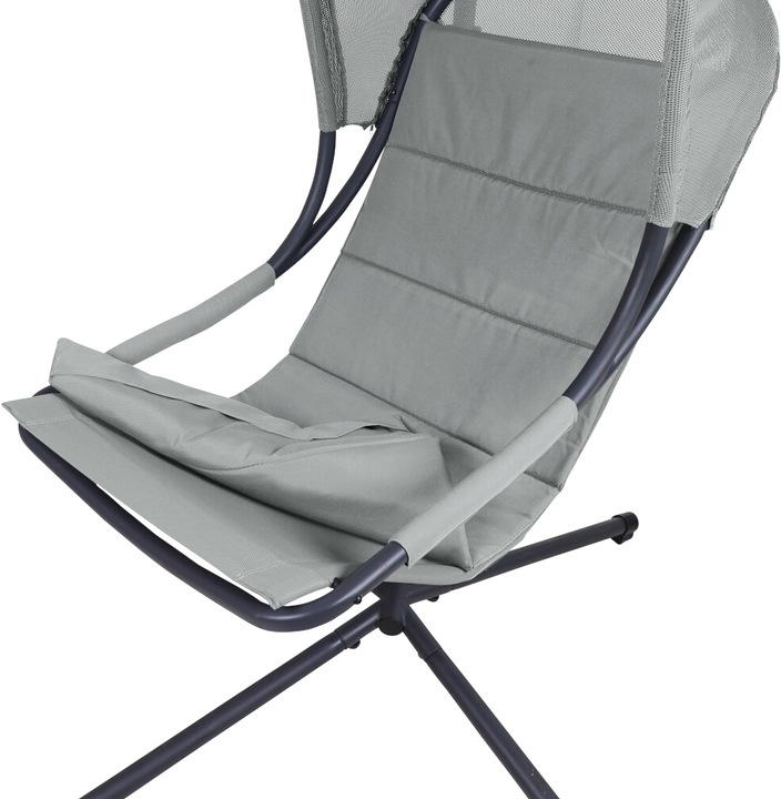 Produktbild Siena Garden Lagoma Hängesessel Grey (26.80 kg)