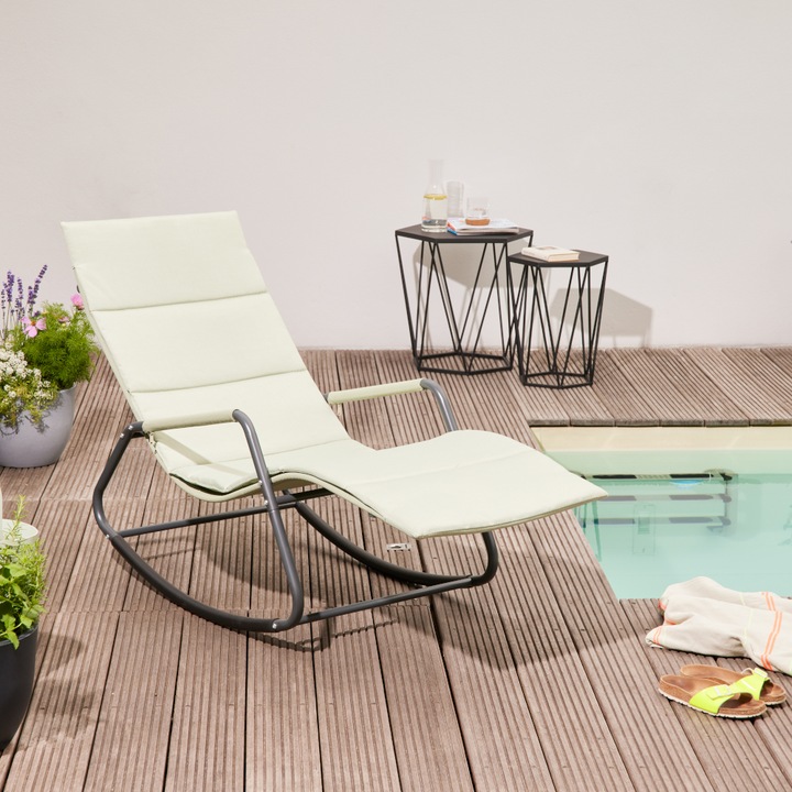 Produktbild Siena Garden Aliano Schaukelliege Green (143 cm)