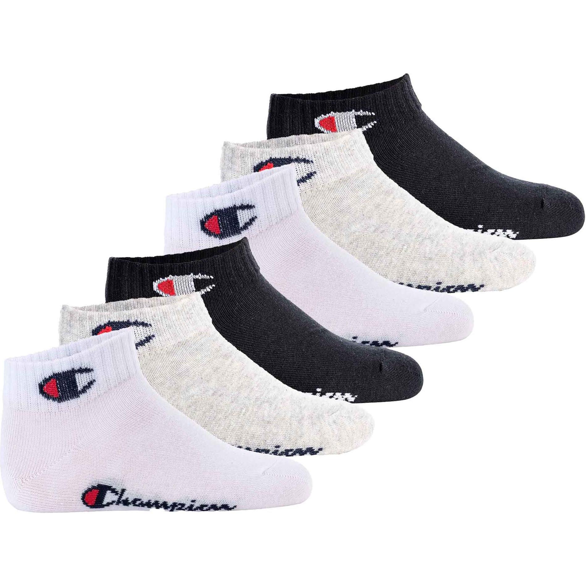 Champion, Herren, Socken, U30040, Mehrfarbig, (6er Pack, 27 - 30)