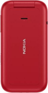Actual product image Nokia 2660 Flip - 4G, VoLTE, 2,8"+1,77", 0,3MP, 48MB/128MB, Pop Red (2.80", 0.30 Mpx, 4G)