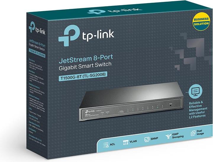 Image du produit TP-Link TL-SG2008 (8 ports)