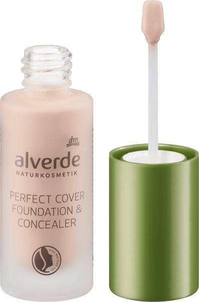 Produktbild dm alverde Make-up Perfect Cover Foundation 05 Porcelain (05 Porcelain)