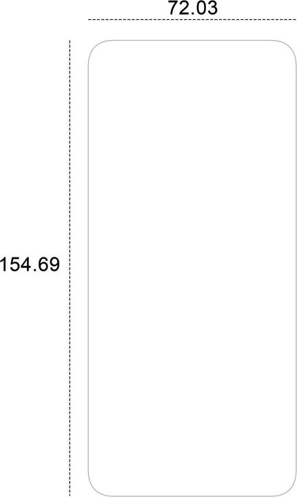 Actual product image Etteri hybrid glass for Samsung Galaxy S25 Plus (Samsung Galaxy S25)