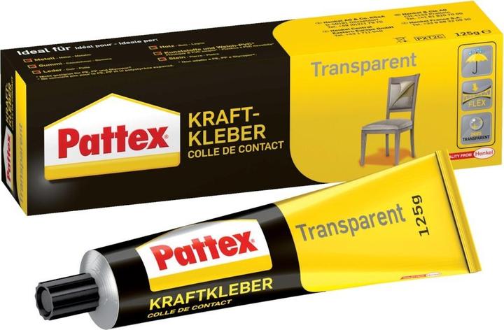 Actual product image Pattex Power adhesive transparent (125 g, 110 ml)