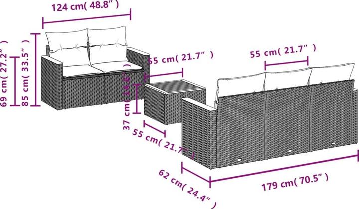 Produktbild vidaXL Luca