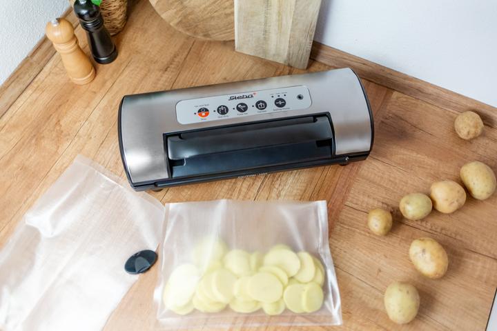 Actual product image Steba Vacuumizer with double weld seam