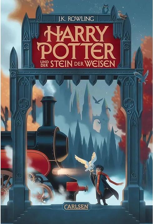 Actual product image Harry Potter und der Stein der Weisen (Harry Potter 1) (German, George Caltsoudas, J.K. Rowling, Klaus Fritz, 2025)