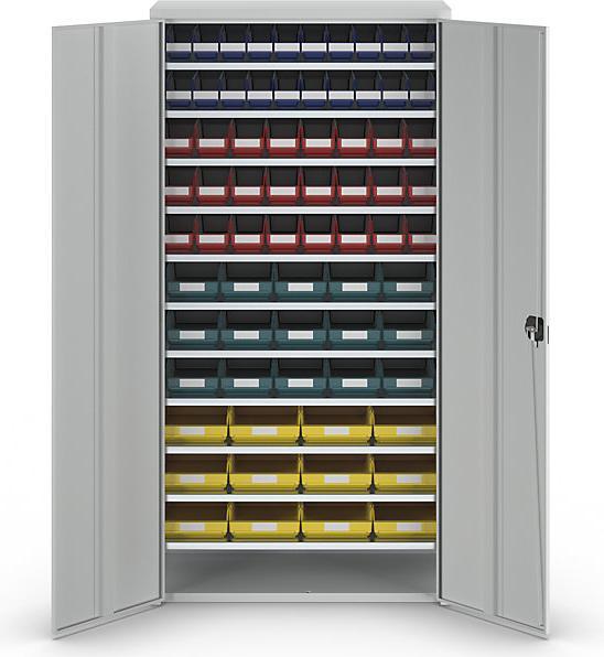 kaiserkraft Armoire à bacs avec ou sans bacs à étagères (100 cm, 197 cm)