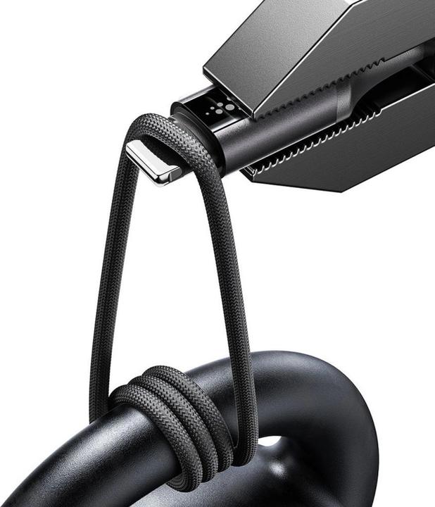 Actual product image Joyroom S-A60 Fast Charging Cable USB-C to Lightning 30W – 1.2 m, Black (1.20 m, USB 2.0, 30 W)