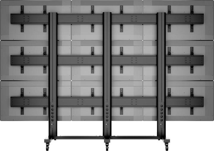 Image du produit Multibrackets M Public Video Wall Stand 9-écrans (40" - 55")