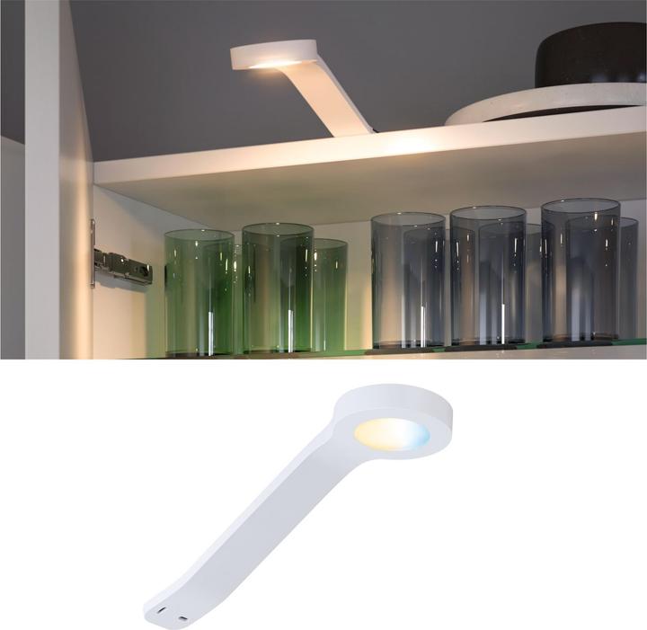 Image du produit Paulmann Luminaire de meuble Clever Connect MIKE, blanc (310 lm)
