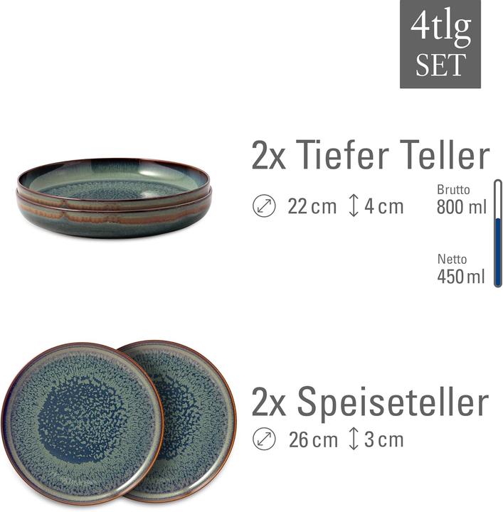 Actual product image Like. by Villeroy & Boch Crafted LIKE (4 pcs.)