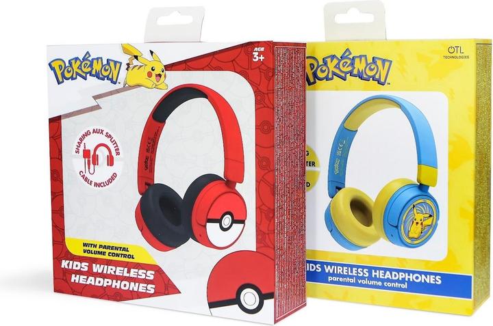 Immagine prodotto OTL Auricolare Bluetooth con controllo permanente - Pokemon Pikachu (PK0980)