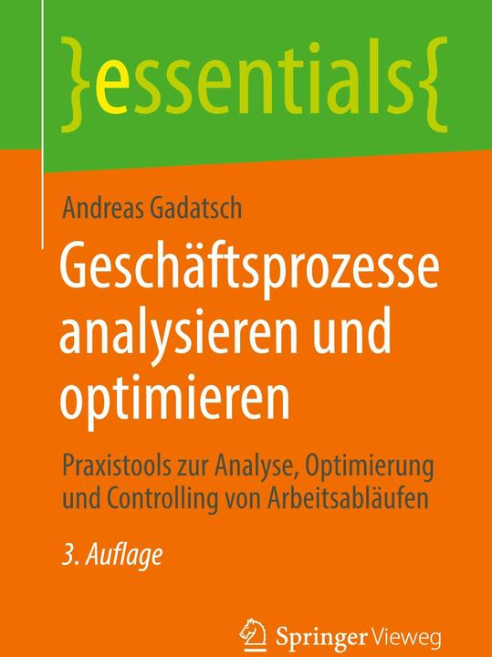 Produktbild Geschäftsprozesse analysieren und optimieren (Deutsch, Andreas Gadatsch, 2025)