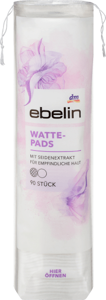 dm ebelin Wattepads mit Seidenextrakt