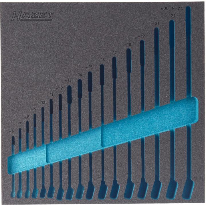 Produktbild HAZET 2-Komponenten Weichschaum-Einlage 163-98L