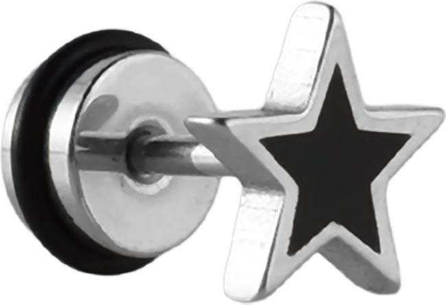 Immagine prodotto Star Piercing Fake Plug Stern (senza ottone, Acciaio chirurgico 316L)
