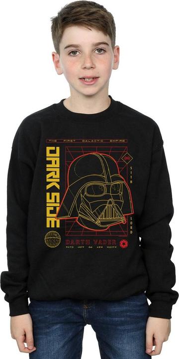 Immagine prodotto Star Wars Darth Vader Dark Grid Felpa Ragazzi (128)