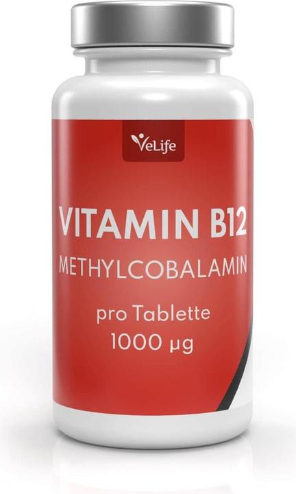 Produktbild VeLife Vitamin B12 Tabl (180 Stk., Tabletten, 81 g)