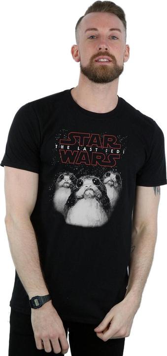 Actual product image Star Wars Mens Porg Cotton T-Shirt (3XL)