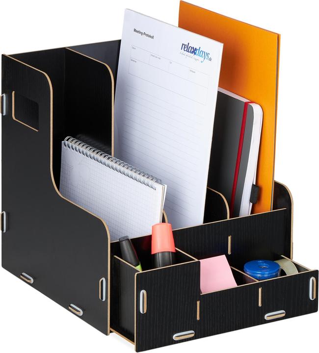 Actual product image Relaxdays Magazine file (A4)