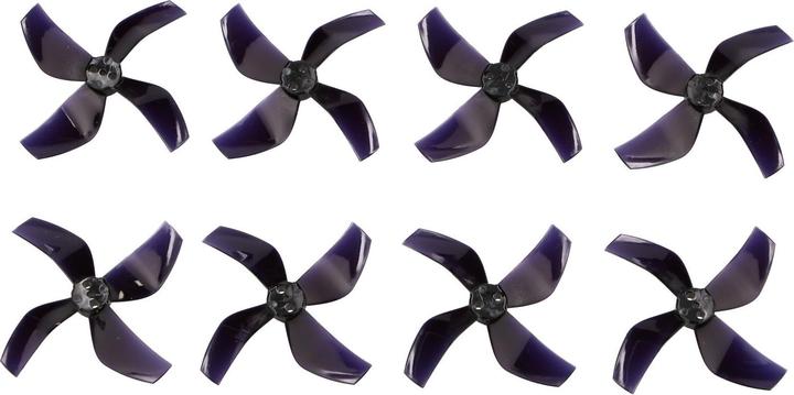 BetaFPV Gemfan 2020 Vierblatt-Propeller Schwarz | Drohnenpropeller | 8 Stk. (Propeller Schutz)