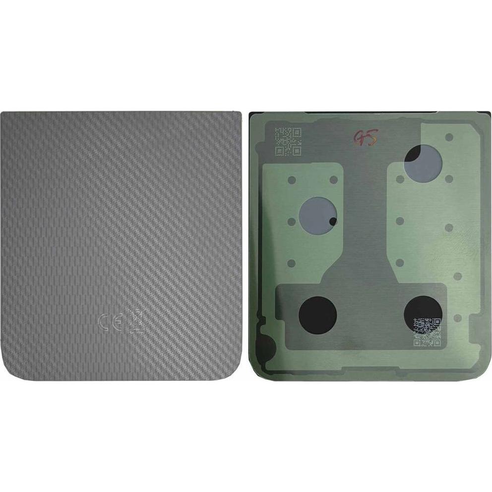 Samsung Galaxy Z Flip6 Back cover - Black (Samsung Galaxy Z Flip6), Cover smartphone