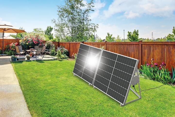 Actual product image Schwaiger Balcony power station + inverter (600 W, 1.46 kg)