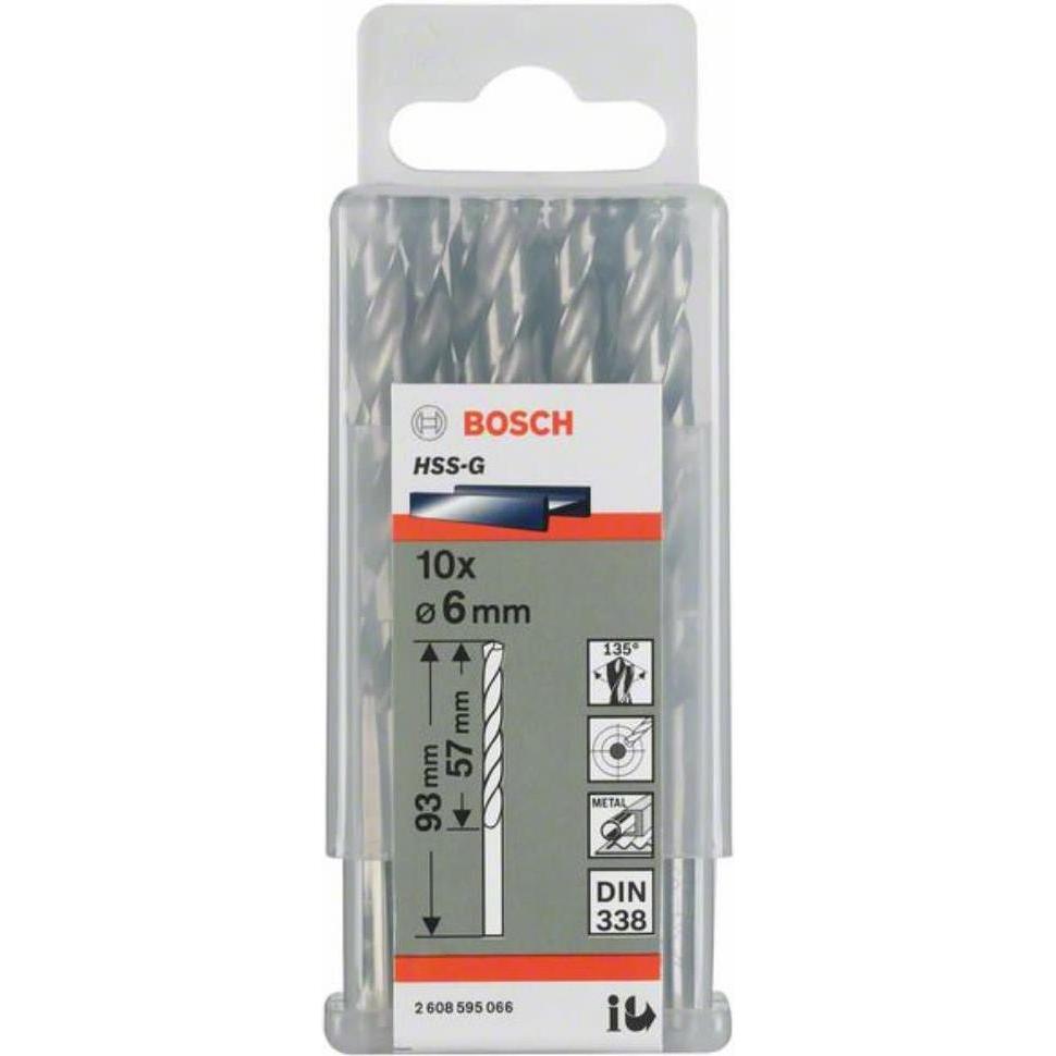 Thumbnail - Bosch Professional Zubehör, Bohrereinsatz, PRO Metal HSS-G Spiralbohrer, 7,1 x 69 x 109 mm (7.1 mm)