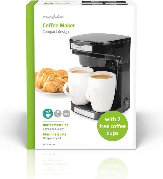 Image du produit Nedis Machine à café à filtre compacte
