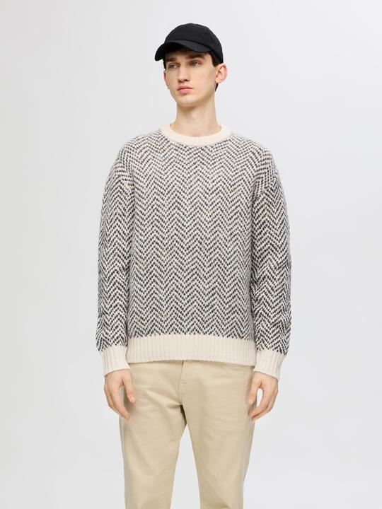Actual product image Selected Herringbone jumper (XL)