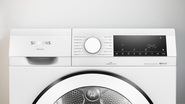 Image du produit Siemens iQ500, WQ45G2A0CH (9 kg, Droite, Fiche CH)