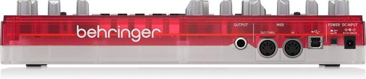 Image du produit Behringer TD-3-SB Syntezator linii basowej czerwony przeźroczysty