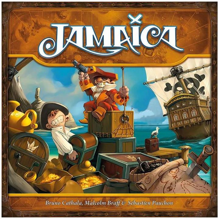 Image du produit Asmodée SCOD0076 - Jamaïque - Brettspiel, für 2-6 Spieler, ab 8 Jahren (DE-Ausgabe) (Allemand)