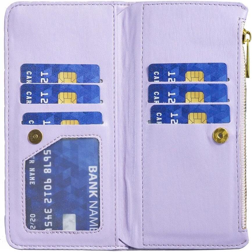 Thumbnail - Binfen Color Xiaomi Poco X5 - BINFEN Brieftaschen Hülle violett (Xiaomi Redmi Note 12 5G, Xiaomi Poco X5), Smartphone Hü...