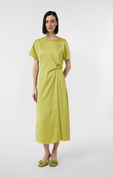 Actual product image Comma Kleid Fliessendes Satinkleid mit Knotendetail (38)