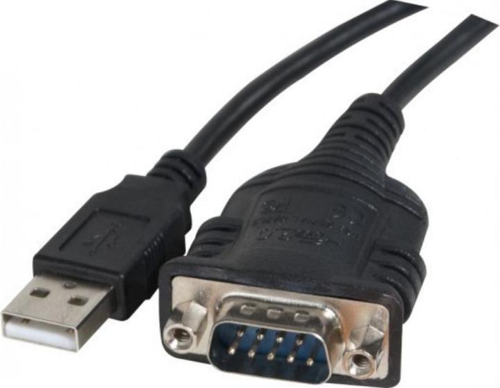 Image du produit Exertis Connect Convertisseur USB 2,0 vers RS232 série, USB mâle, A mâle, DB9, 1,3 m 040341 (1 m)